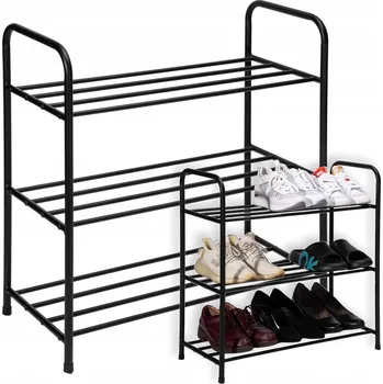 Botník Gockowiak 63 x 61,5 x 28,5 cm černá