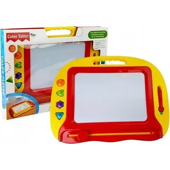 Magnetická kreslící tabulka Červený Znikopis s razítky - Kreslící tabulka