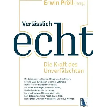 Příroda Verlässlich echt - Pröll, Erwin