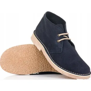 Pánské polobotky Pánské kožené semišové boty chukka desert boots ležérní jarní podzimní velikost 41