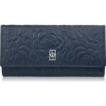 Peněženka Paolo Peruzzi dámská peněženka z pravé kůže modrá AL-12 - žena