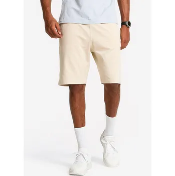 Pánské kraťasy DOMYOS Pánské tréninkové kraťasy L / Š34 D34 BÉŽOVÁ