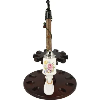 Čistič dýmky Dýmka keramická BPK 89-414.9 Květina, 310mm