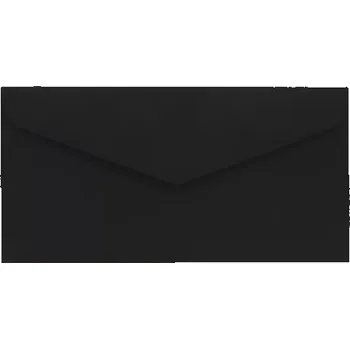 Obálka Poštovní obálka černá DL (110x220mm)