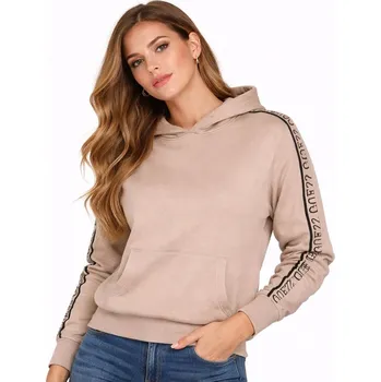 Dámský svetr Guess dámský svetr béžový klasický do pasu velikost S