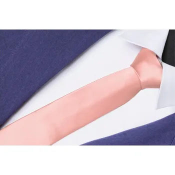 Kravata Rene Chagal úzká kravata růžová