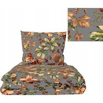 Povlečení Krepové povlečení 200x220 cm + 2x 70x80 cm POLSKÁ VÝROBA Závan podzimu vás