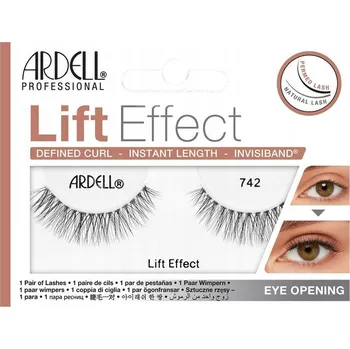 Umělé řasy ARDELL Natočené řasy na pásku - EFEKT LIFTINGU 742