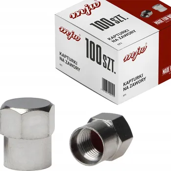 Čepička na ventilek ČEPIČKY NA VENTILKY ŠROUBOVACÍ MATICE 100 KUSŮ ST1 PLASTOVÉ NA KOLA DODÁVKY