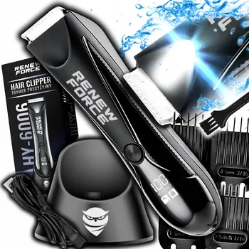 Holicí Strojek na intimní partie pro muže, zastřihovač chloupků a vousů