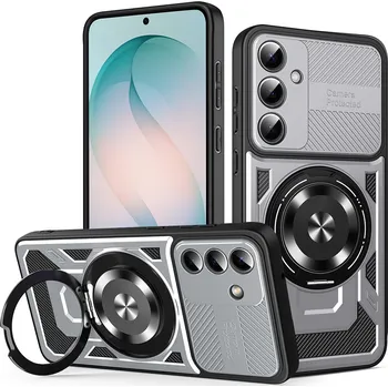 Pouzdro na mobilní telefon Techsuit RuggedCam - Samsung Galaxy S26 Plus - šedá