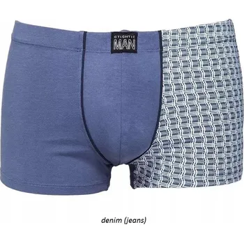 Pánské kraťasy Džínové šortky Atlantic MH-688 DEN 3XL (46)