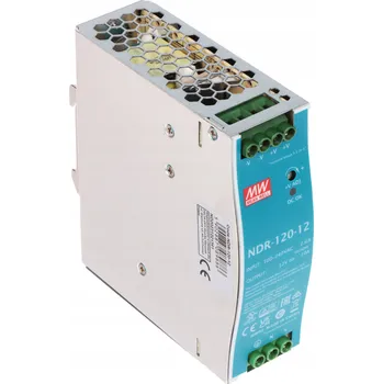 IP kamera Napájecí zdroj Mean Well NDR-120-12
