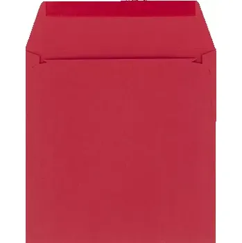 Obálka Poštovní obálka tmavě červená 155x155mm*