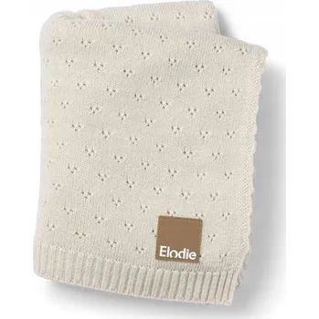 Dětská deka Elodie Details - Dětská deka Pointelle Creamy White (Krémově bílá)