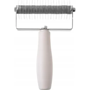 Váleček na těsto KRÁJEČ NA TĚSTO MŘÍŽKA - VÁLEČEK NA PROŘEZÁVÁNÍ TĚSTA, VZOR MŘÍŽKY NA KOLÁČ, 135X200MM