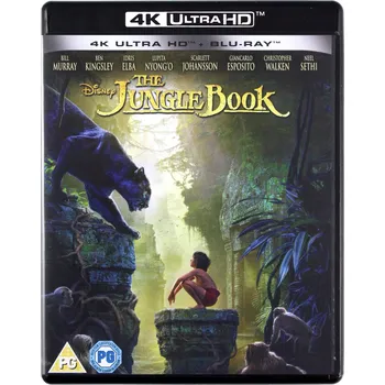 Blu-ray film The Jungle Book Blu-ray 4K disk