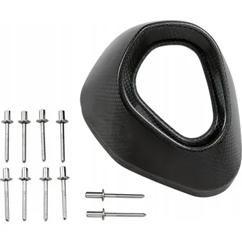 Výfuk pro motocykl Koncovka výfuku Akrapovic End Cap V-EC31 Karbonová vlákna