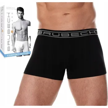 Pánské spodní prádlo Brubeck Spodní Prádlo Boxerky černé, velikost S
