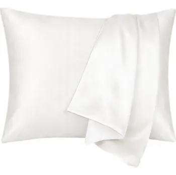 Povlak na polštářek Hedvábný povlak na polštář 70x80 oboustranný 100% Hedvábí & bavlna slonová kost