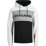 Jack and Jones | Mikina Logo Blocking Regular Fit bílá