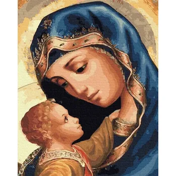 Diamantové malování Norimpex Diamantové malování Matka Boží 30x40cm