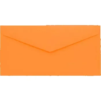 Obálka Poštovní obálka oranžová DL (110x220mm)