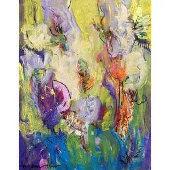 Plakát Plakát, Obraz - Abstract Blossom Dance, Dorothy Fagan