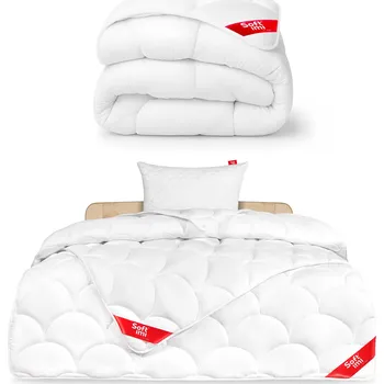 přikrývka ANTIALERGICKÁ PŘIKRÝVKA ZIMNÍ 140X200 + 1 POLŠTÁŘ 70X80 TEPLÁ BÍLÁ SADA