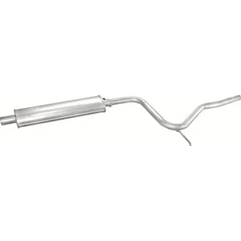 Střední díl výfuku Výfuk Polmostrów - střední tlumič - díl výfuku FIAT Palio 1.2 -8V, FIAT Palio 1.6 -16V, FIAT Palio 1.9 Diesel (PR 07.173 [284-357])