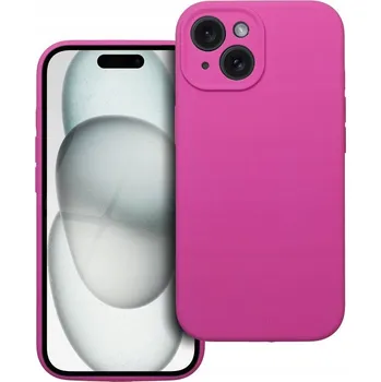 Pouzdro na mobilní telefon Pouzdro Zadní Kryt Partner Tele pro Apple iPhone 15 růžové