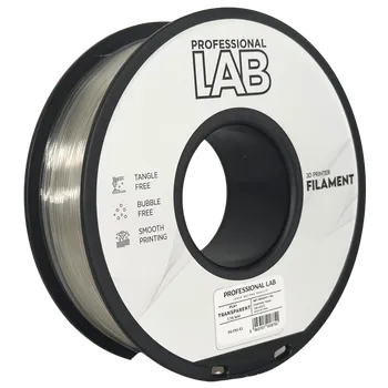 Filament Professional Lab Prof. Lab PLA+ 1 kg - PRŮHLEDNÁ (TRANSPARENT)