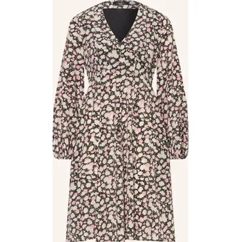 Dámské šaty Weekend Max Mara Dámské Hedvábné Šaty Quiz, černá / růžová /...