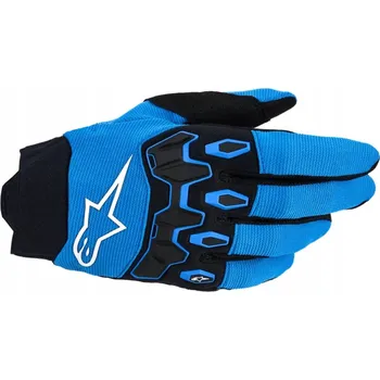 Moto rukavice Rukavice Alpinestars Full Bore v2 modro-černé, velikost L