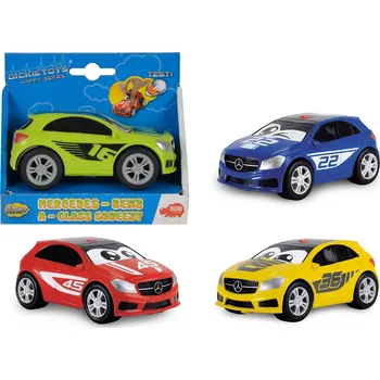 Dickie Happy Cars Dickie auto na natažení Happy Mercedes A-Class Squeezy 11 cm, 4 druhy