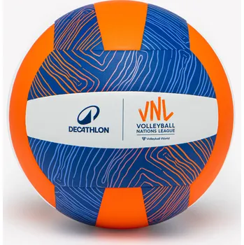 Volejbal KIPSTA Volejbalový míč kolekce VNL VB500 velikost 5 5 ČERVENÁ