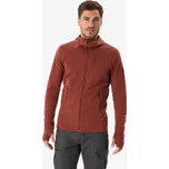 SIMOND Pánský funkční svetr s kapucí z vlny merino Resist L KAŠTANOVÁ|VÍNOVÁ