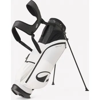 Golfový bag INESIS Golfový bag s trojnožkou Ultralight BÍLÁ|ČERNÁ