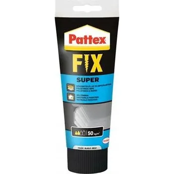 Průmyslové lepidlo Lepidlo "Pattex Super Fix", bílé, konstrukční, 250 g, HENKEL 2713264