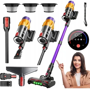 Vysavač Tyčový vysavač Blossom V18-550W 45KPA zlatý žluto/zlatý