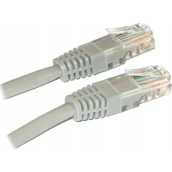 Síťový kabel Patchcord Goobay U/UTP 5e RJ45 / RJ45 5 m šedý