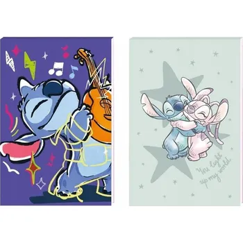 Blok Notes a7 Beniamin Lilo a Stitch vícebarevný