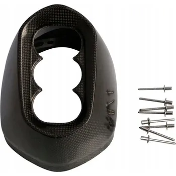 Výfuk pro motocykl Koncovka tlumiče výfuku Akrapovic Carbon Fiber - Krytka V-EC150