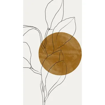 Plakát Plakát, Obraz - Line Leaf Harmony, THE MIUUS STUDIO