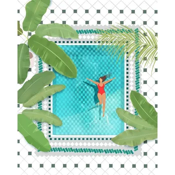 Plakát Plakát, Obraz - Riad Pool, Petra Lizde