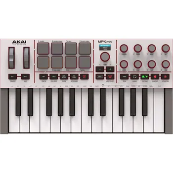 Master keyboard Akai MPK Mini MK4 Gray MIDI keyboard (Jako nové)