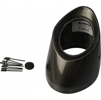 Výfuk pro motocykl Koncovka výfuku Akrapovic End Cap V-EC280 Yamaha CZD/MW/XMAX/YP 2017-2024