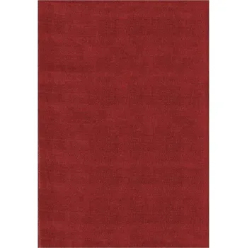 Koberec Koberec SHAGGY do obýváku nebo dětského pokoje, měkký plyšový chlupatý koberec červený 80x250 cm