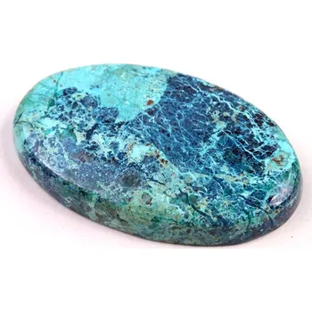 Přírodní kámen Kabošon Shattuckite č.7145 (41x26x7mm)