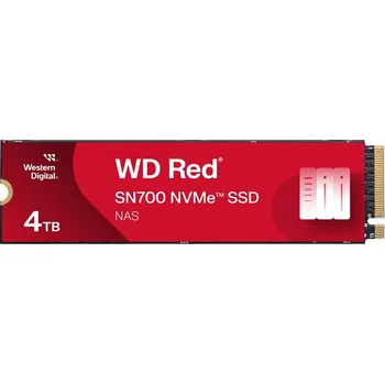 SSD disk WD Red SN700 POWERED BY SANDISK/4TB/SSD/M.2 NVMe/5R